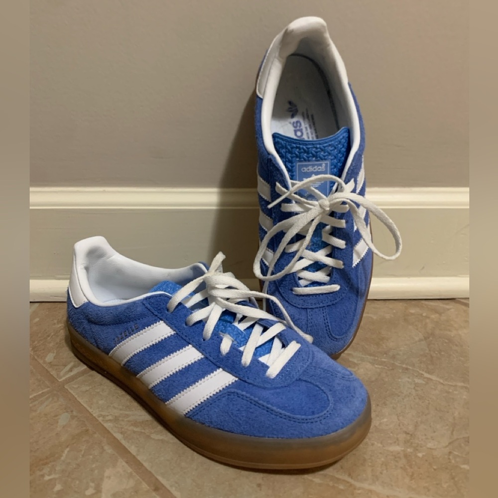 adidas Blue and White Women's Sneakers
